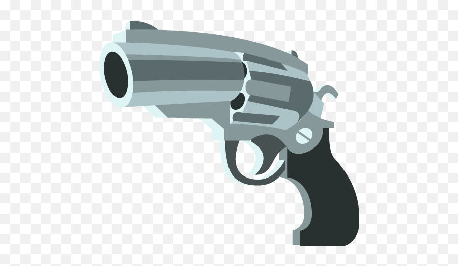 Pistol Emoji For Facebook Email Sms - Gun Emoji Transparent Background,Gun Emoji