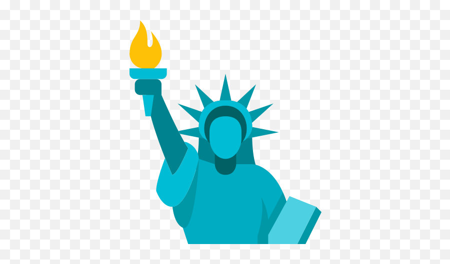 Statue Of Liberty Icon At Getdrawings - Clip Art Statue Of Liberty Icon Emoji,Liberty Emoji