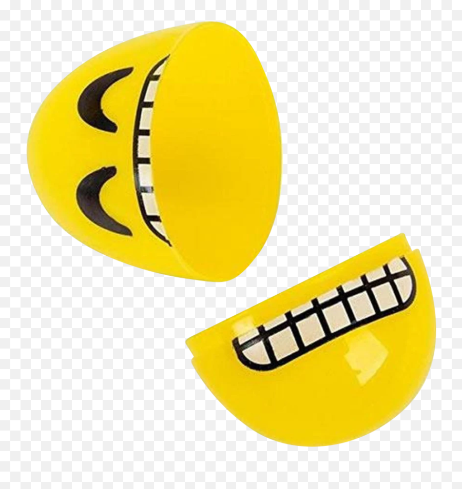 Emoticon Plastic Easter Egg Hunt Set Emoji Faces 48 Count - Emoticon,Emoticon Set
