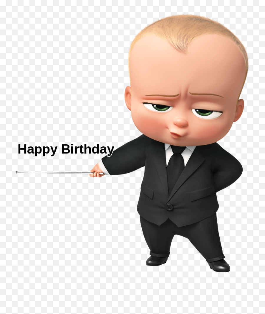 Boss Baby Birthday Cards - Boss Baby Transparent Background Emoji,Emoji Happy Birthday
