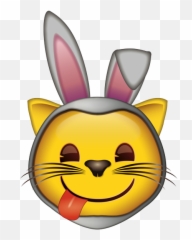 Emoji - Cartoon,Grey Cat Emoji
