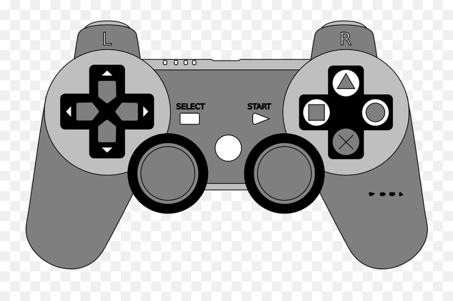 Joystick Playstation Console - Gambar Joystick Animasi Emoji,Gaming Controller Emoji