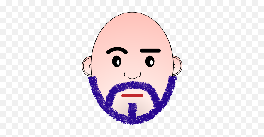 Fileds Cartoon With Beard 2020svg - Wikimedia Commons For Adult Emoji,Beard Emoticon
