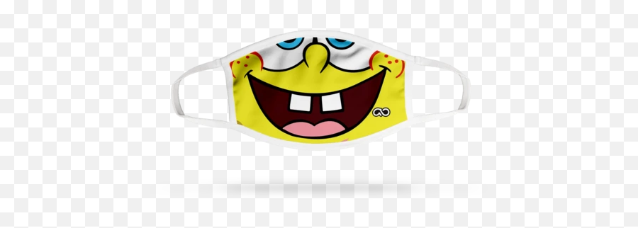 Sponge Premium Face Mask - Bob Esponja Vector Emoji,Emoticon Mask