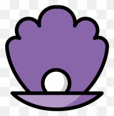 Oyster - Clip Art Emoji,Purple Emoji Meaning