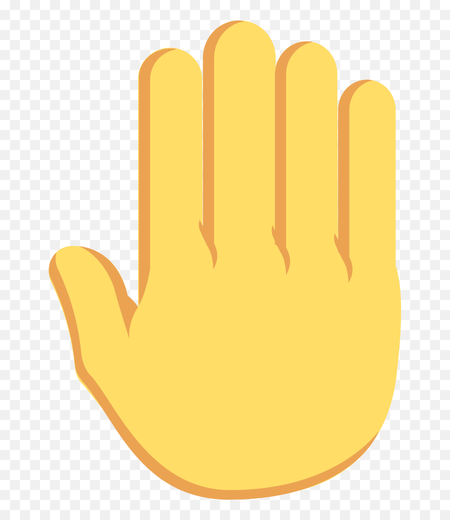 Emojione 1f91a - Medium Light Skin Tone Emoji,Emoji For Discord