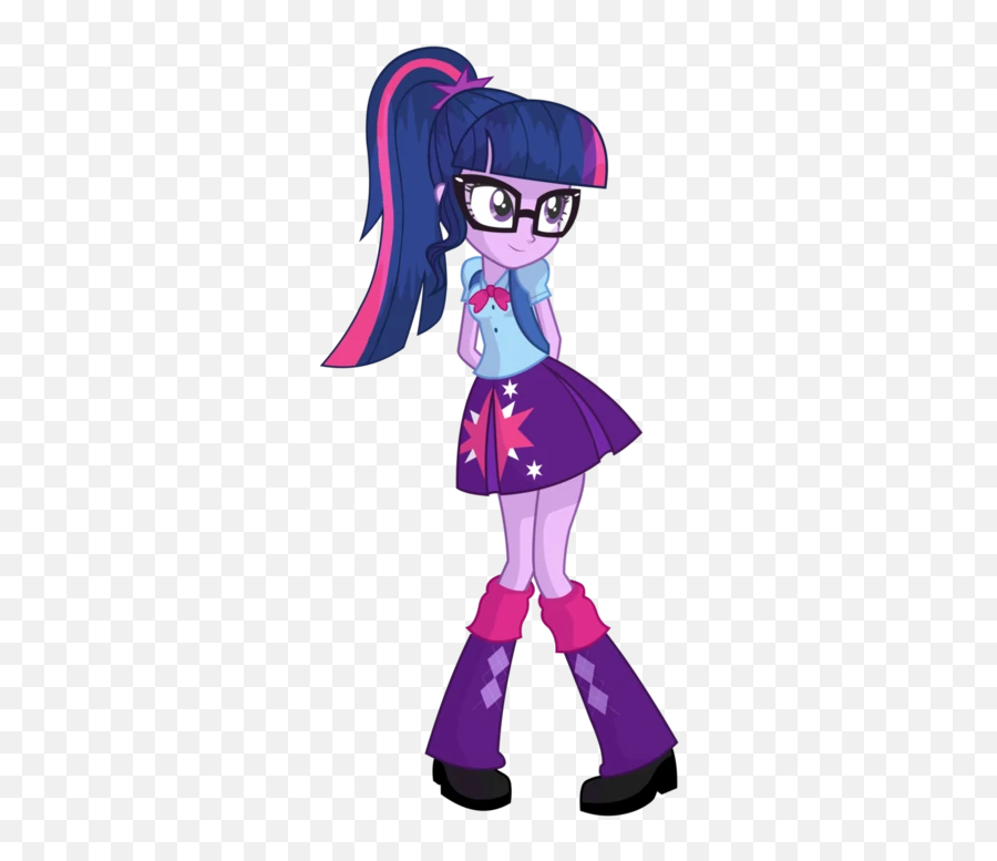 Human Twilight Spakle - My Little Pony Twilight Equestria Girl Emoji,Purple Pickle Emoji