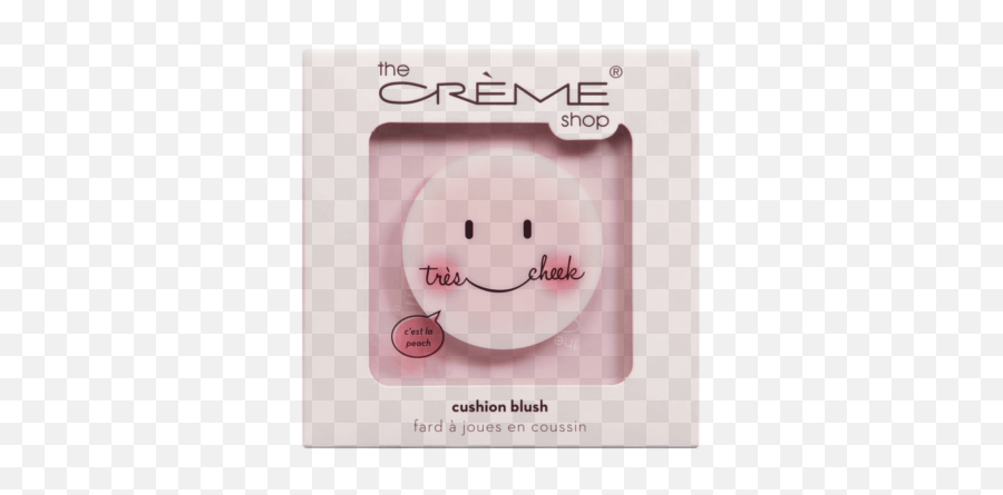 The Creme Shop Tres Cheek Cushion Blush - Smiley Emoji,Blush Text Emoticon