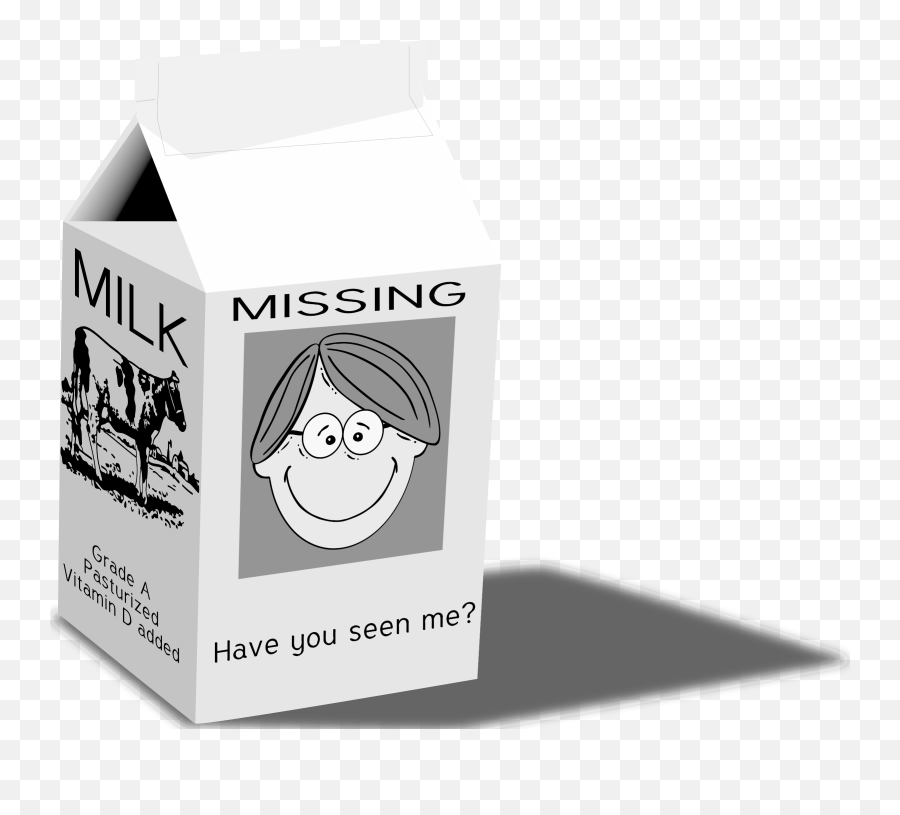 Dairy Clipart Milk Carton Dairy Milk - Missing Person Milk Carton Cartoon Emoji,Milk Carton Emoji