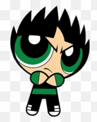 Largest Collection Of Free - Powerpuff Girls Buttercup Boy Emoji