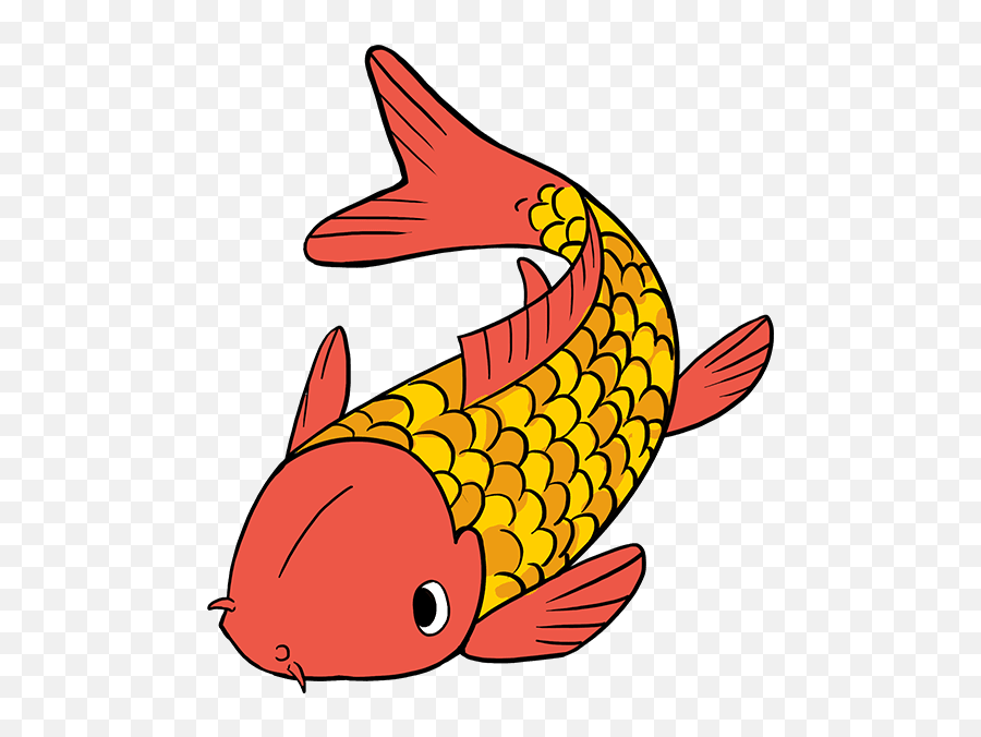 Koi Fish - Koi Fish Drawing Easy Emoji,Coy Emoji