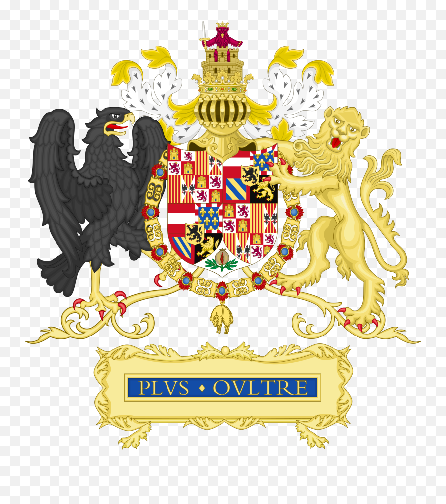 Coat Of Arms Of The King Of Spain - Philip Ii Of Spain Coat Of Arms Emoji,Family Crown Castle Emoji