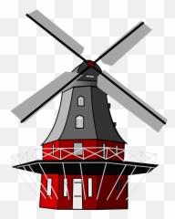 Free Wind Compass Vectors - Dutch Windmill Clip Art Emoji,Salt Emoji