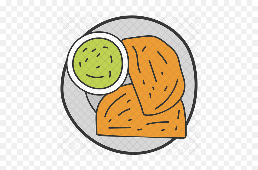 Tortilla Icon Of Doodle Style - Clip Art Emoji,Burrito Emoticon
