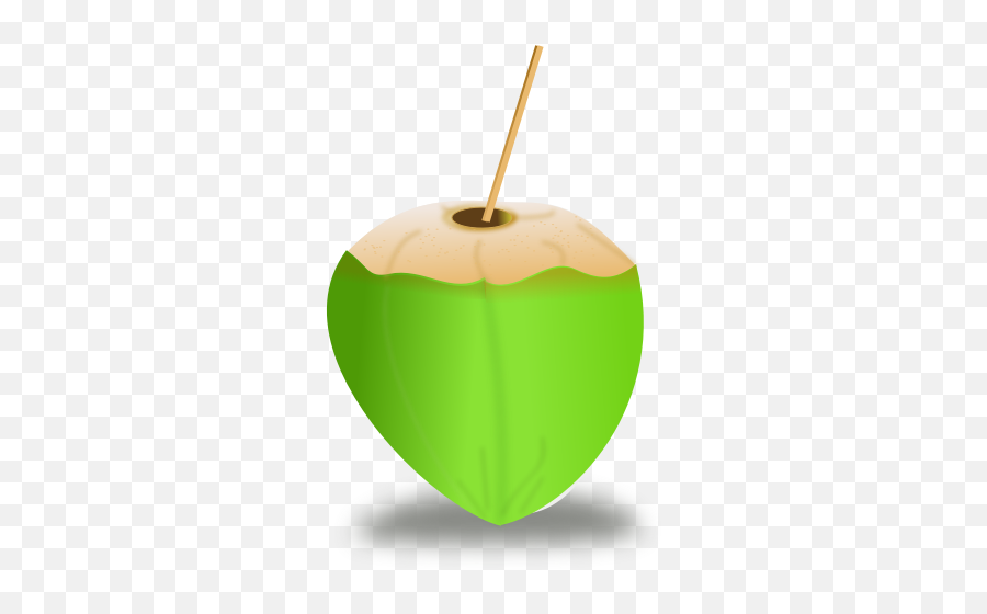 Green Coconut Vector Image - Tender Coconut Clipart Emoji,Avocado Emoji Apple