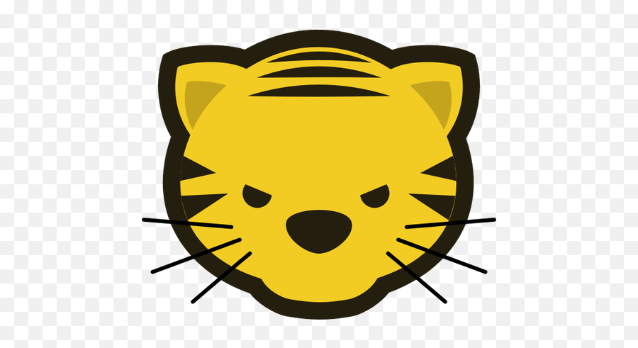Japanese Dou Shou Qi Tiger Vector Illustration - 360 Digital Marketing Strategy Emoji,Cat Emoticon