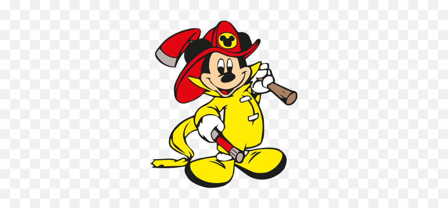Mickey Mouse Fireman Vector Free Download - Fireman Mickey Mouse Emoji,Mickey Mouse Emoji
