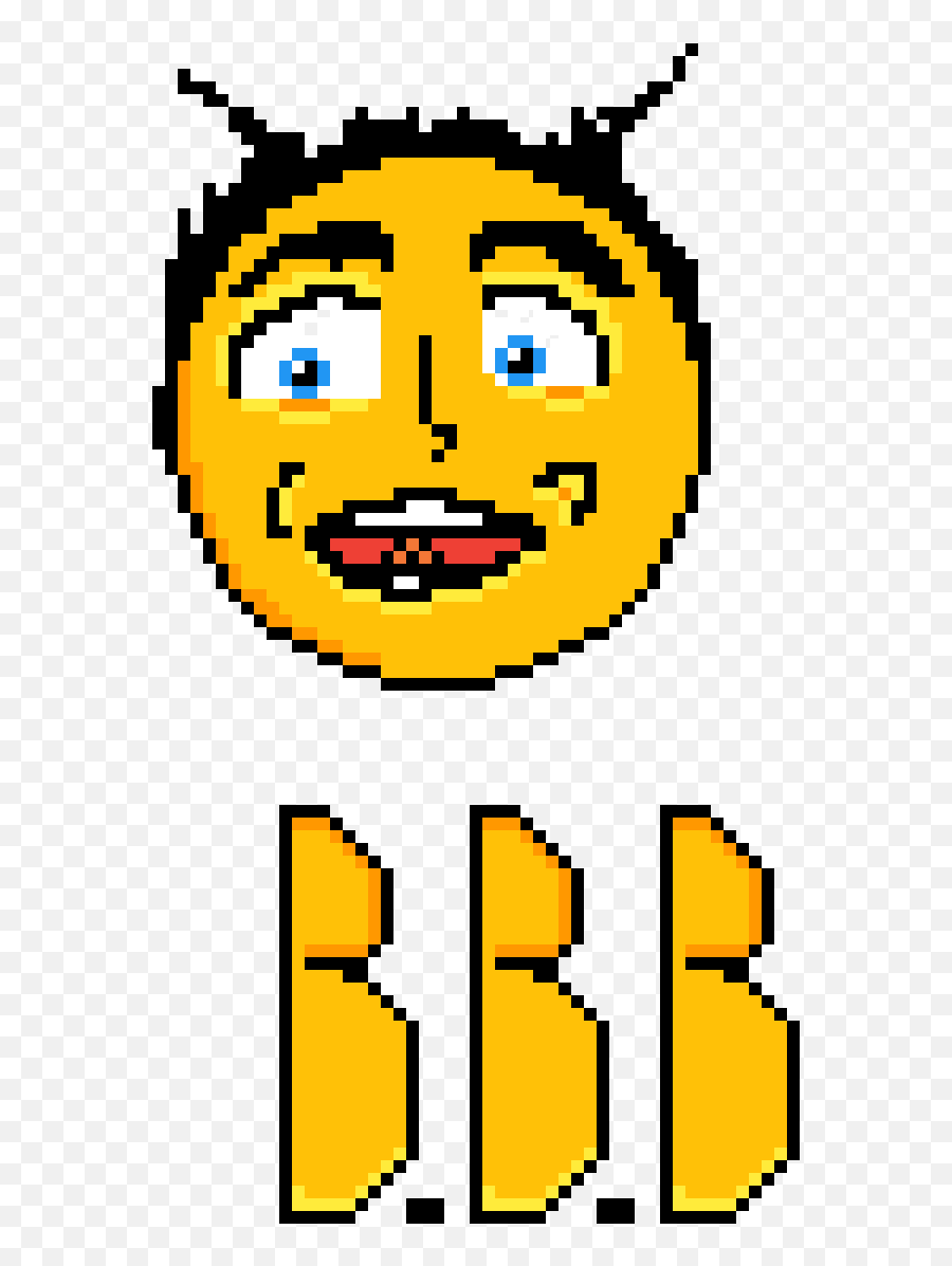 Pixilart - Barry B Benson By Tobiasisgay Barry B Benson Pixel Art Emoji,B Emoticon