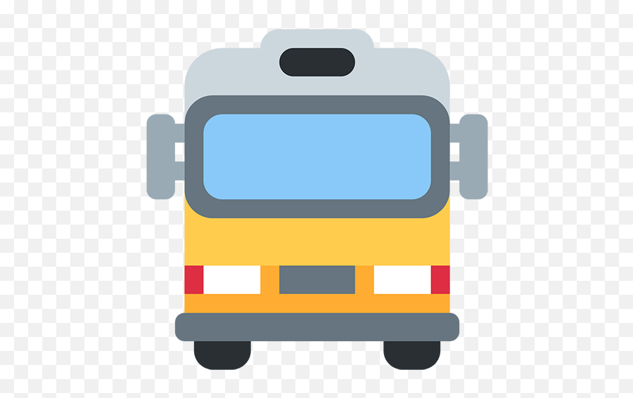 Oncoming Bus Emoji For Facebook Email Sms - Montgomery Bus Boycott Clipart,School Bus Emoji