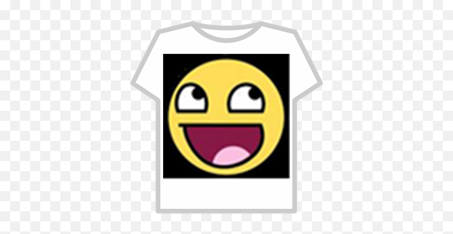 Yellow Smiley Face 4 Tx And 8 Robux Roblox Roblox Epic Face T Shirt Emoji 8 Emoticon Free Transparent Emoji Emojipng Com - epic face roblox shirt