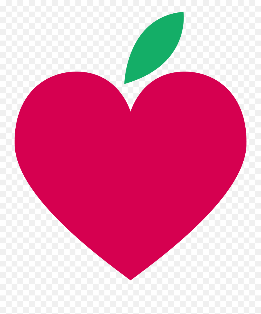Apple Hearts 15981855 Transprent Png Free Download - Heart Apple Heart Clip Art Emoji,Apple Emoji Vector Free Download