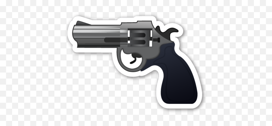 Man Jailed For Sending Ex - Pistol Emoji,Gun Emoji