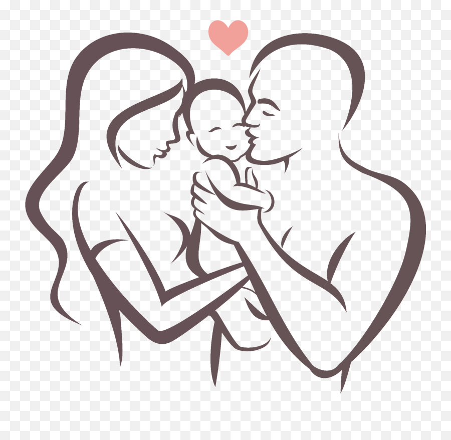 Mom Dad And Baby Photo Frame Baby Boy - Father Mother And Child Drawing Emoji,Mommy Emoji