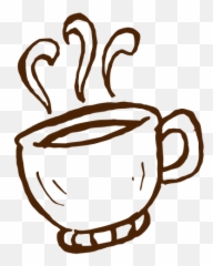 Hand Drawn Coffee Cup Icon Camping - Transparent Png U0026 Svg Hand Drawn Coffee Png Emoji,Coffee Cup Emoji