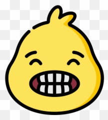 Download Free Grinning Icon - Ghost With White Teeth Emoji,Drops Mic Emoji