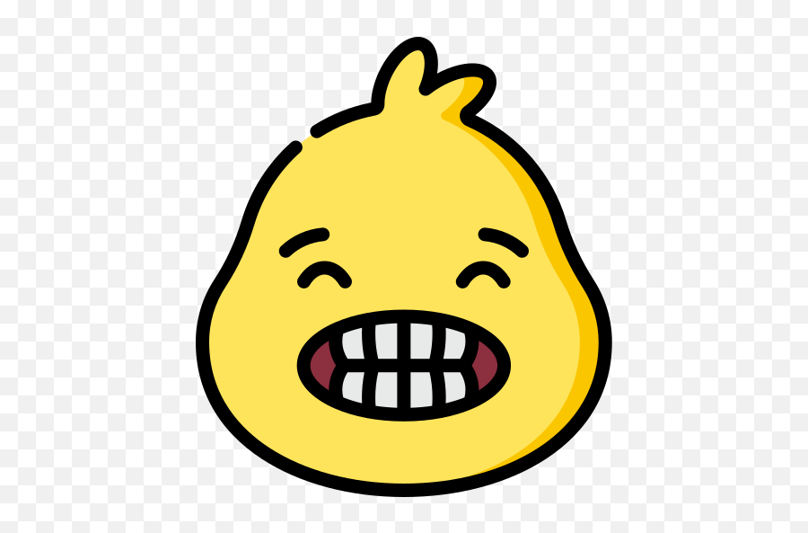 Download Free Grinning Icon - Ghost With White Teeth Emoji,Drops Mic Emoji