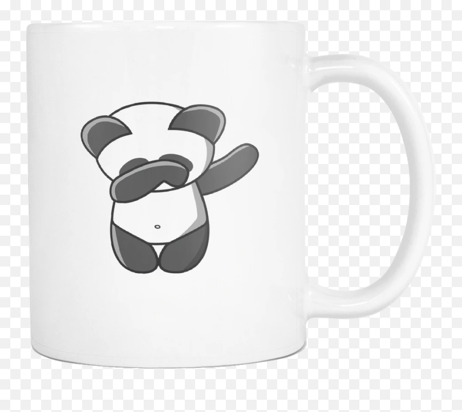 Panda Shirt Funny Christmas Dabbing Dab Dance Panda Bear Funny Coffee Mugs For Men Women - Serveware Emoji,Emoji Cups