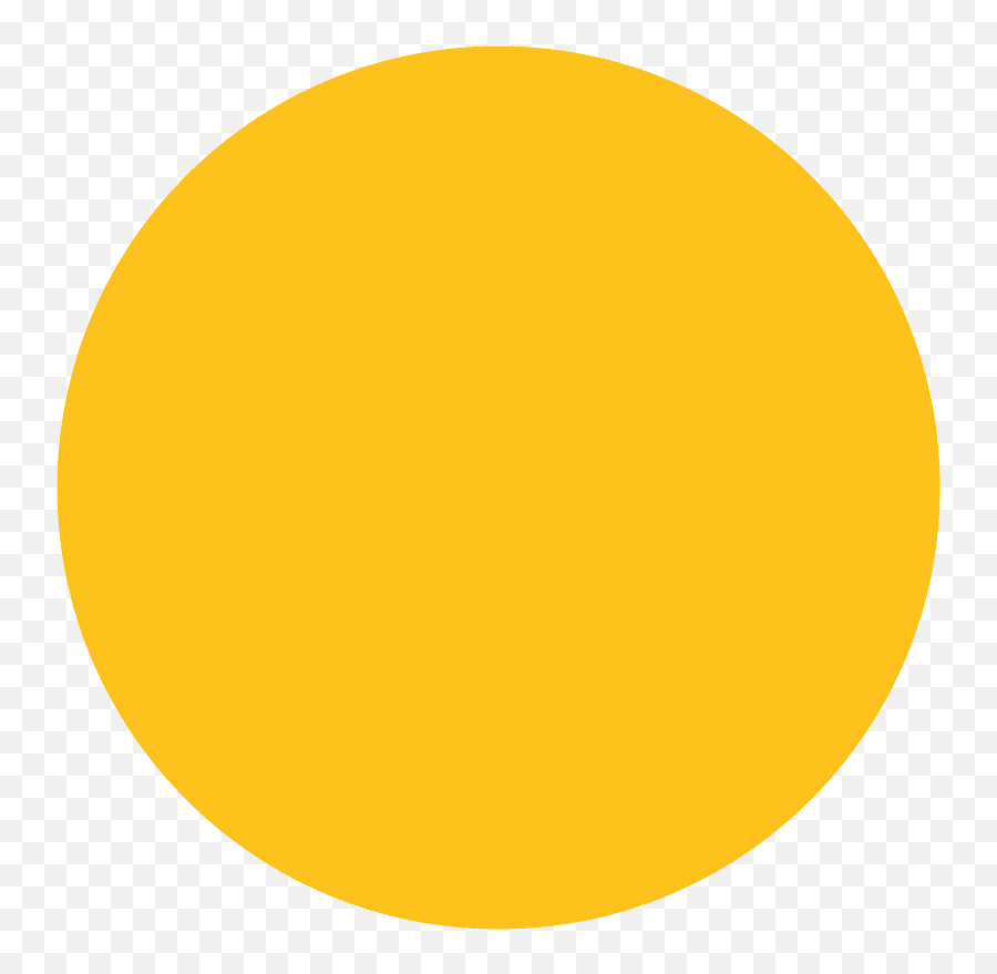 Full Moon Emoji Clipart Free Download Transparent Png - Circulo Amarelo Fundo Transparente,Full Emoji