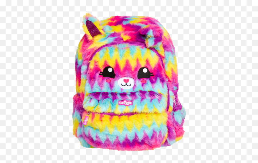 Cute Pencil Pouches - Smiggle Fluffy School Bags Emoji,Emoji School Bag