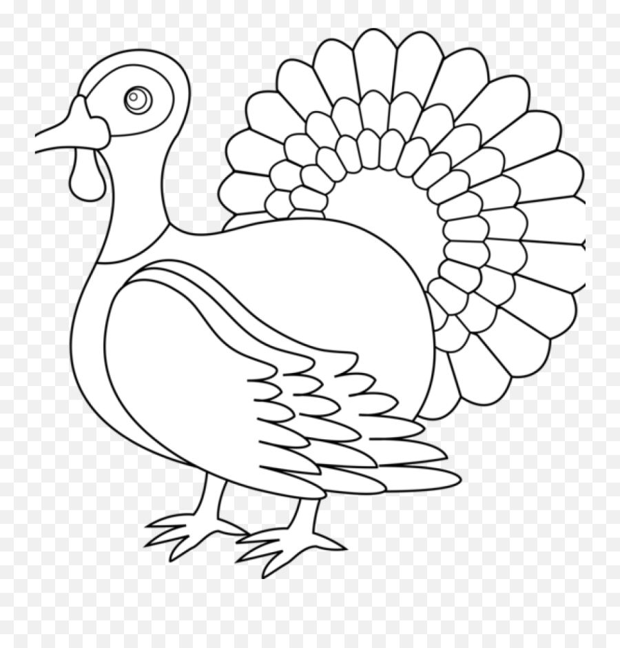 Turkeys Clipart Outline Turkeys - Outline Of A Turkey Thanksgiving Emoji,Dancing Turkey Emoji