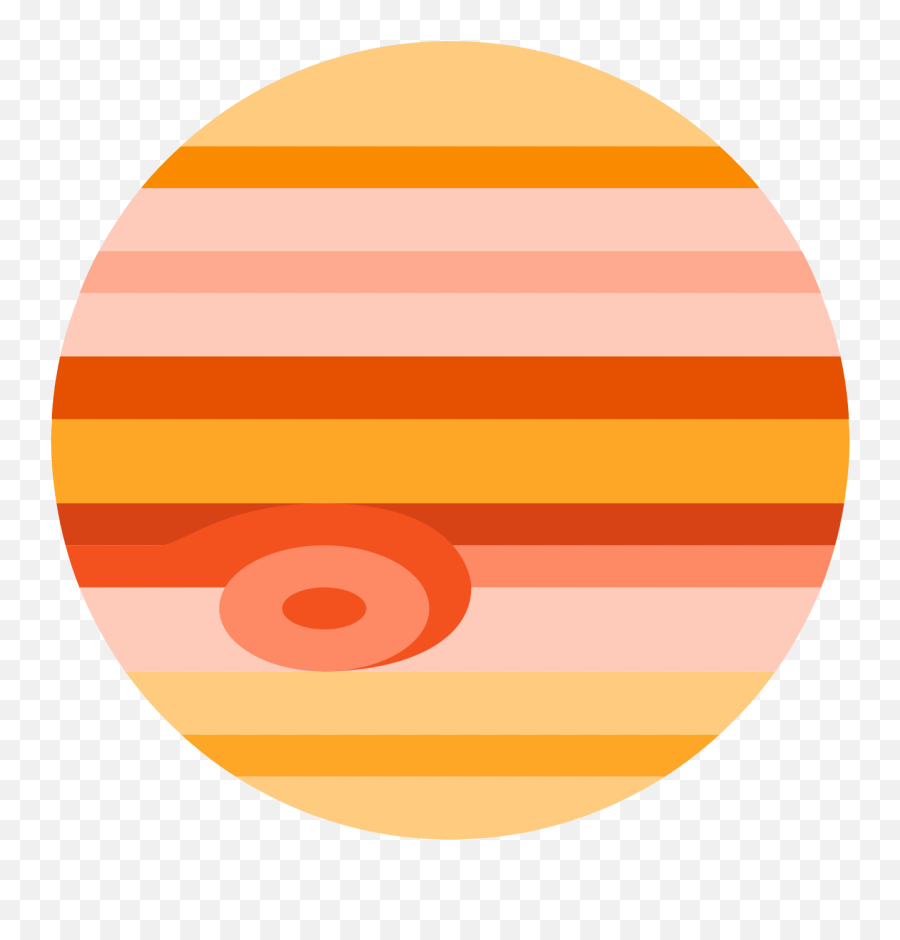 Jupiter Planet Icon Free Download Png And Vector Rh - Planet Jupiter Planet Vector Png Emoji,Lightning Emoji Png