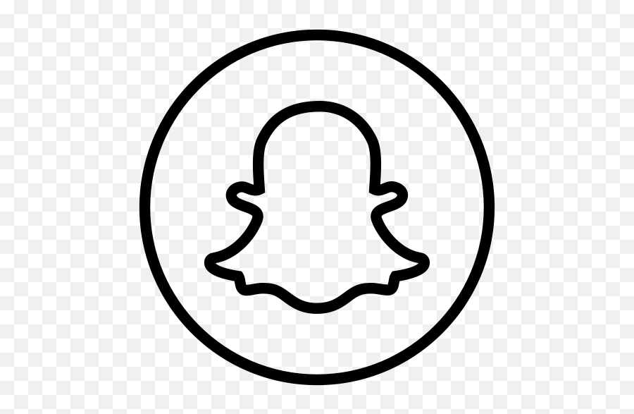 Snapchat Ghost Vector At Getdrawings - Snapchat App Logo Png Emoji,Ghost Emoji