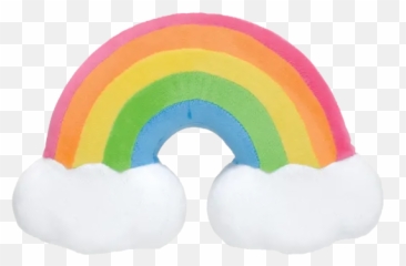 Rainbow Slow Rise Pillow - Emoji