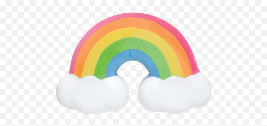 Rainbow Slow Rise Pillow - Rainbow Pillow Emoji,Giant Emoji Pillow