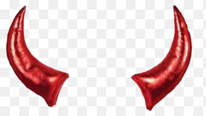 Devil Horns Red Shiny Devilhorns - Realistic Devil Horns Png Emoji,Devil Horns Emoji