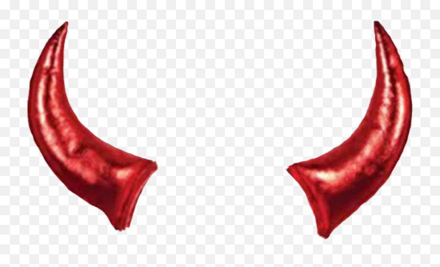 Devil Horns Red Shiny Devilhorns - Realistic Devil Horns Png Emoji,Devil Horns Emoji