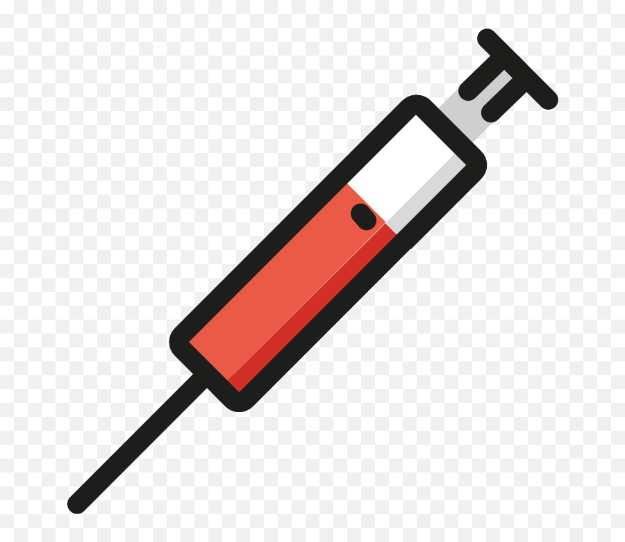 Openmoji - Vaccine Syringe Cartoon Emoji,Syringe Emoji