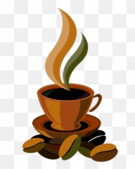 Cartoon Transparent Png Clipart - Cafe Coffee Clipart Emoji,Coffee Bean Emoji
