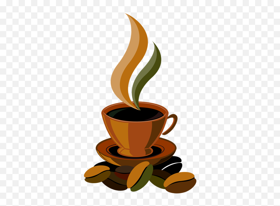 Cartoon Transparent Png Clipart - Cafe Coffee Clipart Emoji,Coffee Bean Emoji