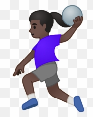 Dark Skin Tone - Android Emoji,Stretching Emoji