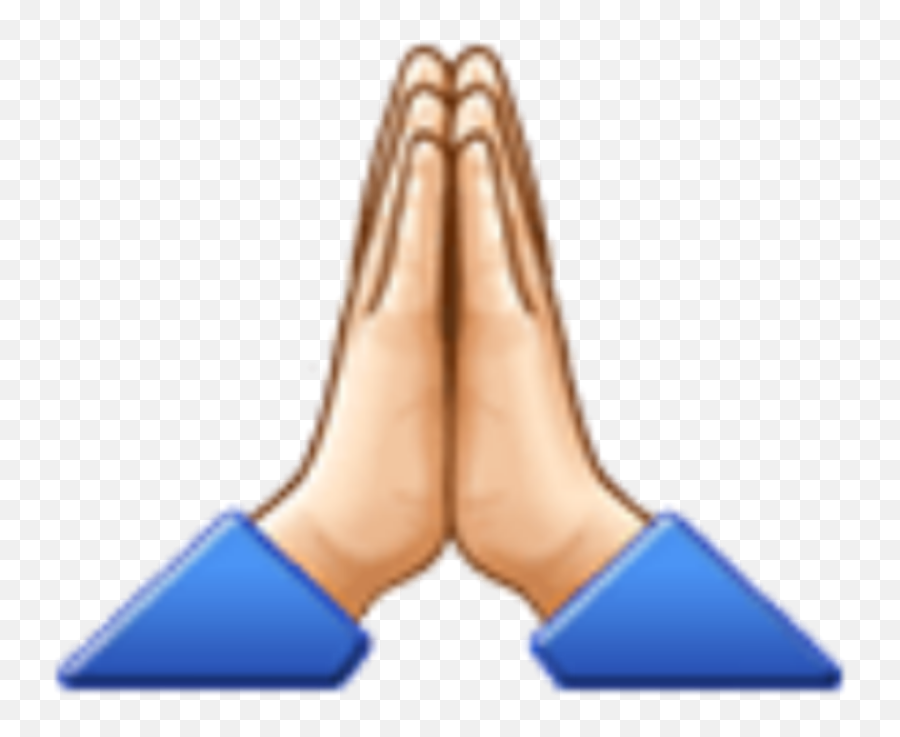 Download Prayer Sticker - Transparent Background Blessed Emoji,Blessed Emoji