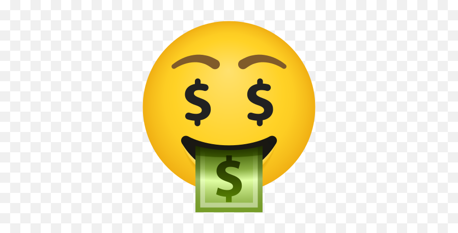 Money Mouth Face Icon - Number Emoji,Raised Fist Emoji