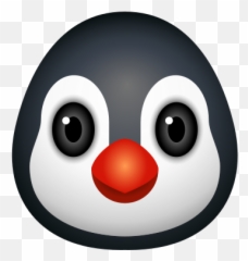 Pinguin Icon - Cartoon Emoji,Skull Emoji Png