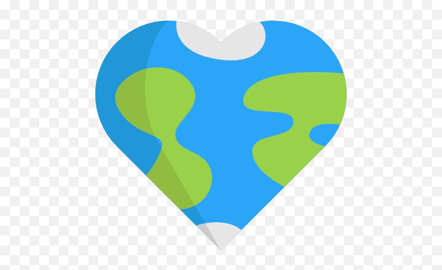 Hippie Peace Loving Earth Globe - Heart Shaped Earth Png Emoji,Earth Emoji Png
