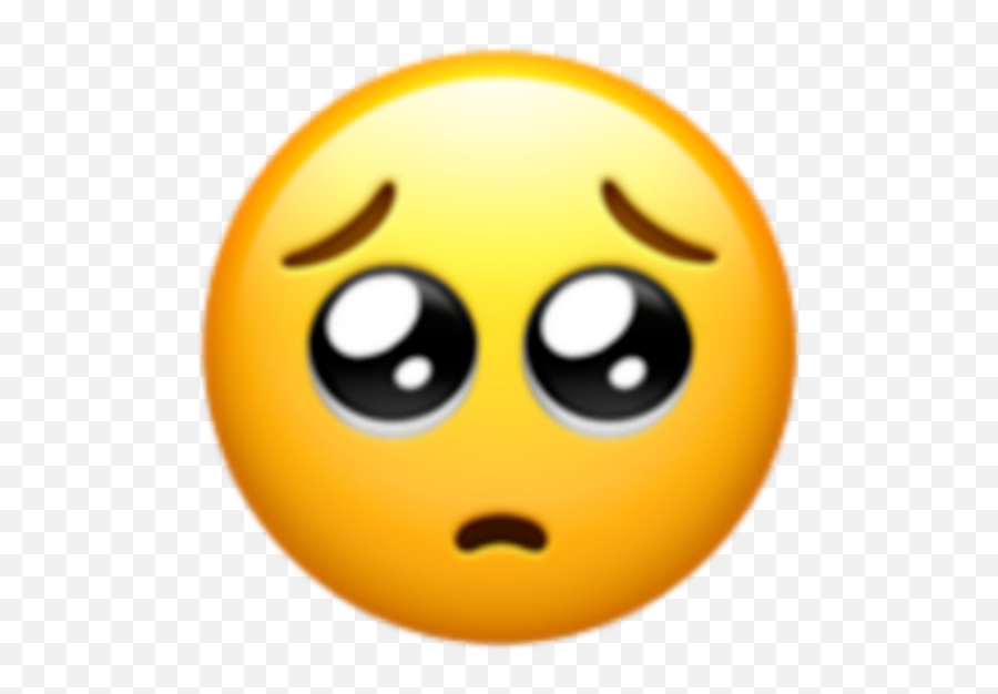 Sad Iphone Iphoneemoji Emoji Emojis Emojisticker - Sad Puppy Eyes Emoji