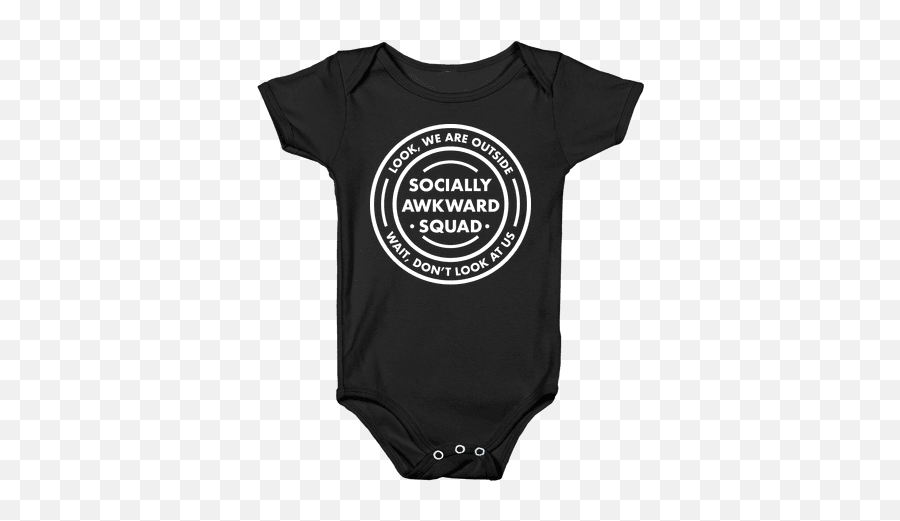Awkward Quotes Baby Onesies - Infant Bodysuit Emoji,Awkward Turtle Emoji